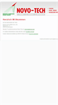 Mobile Screenshot of novo-tech.de